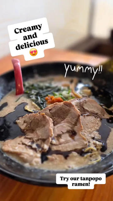 Tanpopo Ramen, creamy and delicious