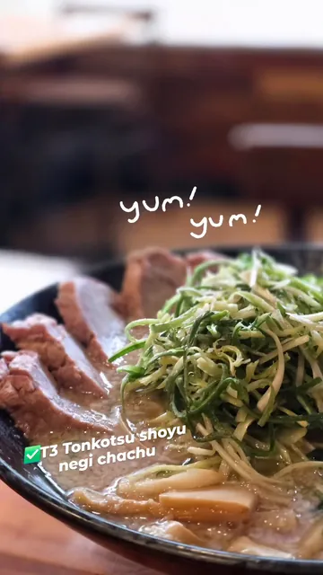 Tonkotsu Shoyu Negi Chashu Ramen
