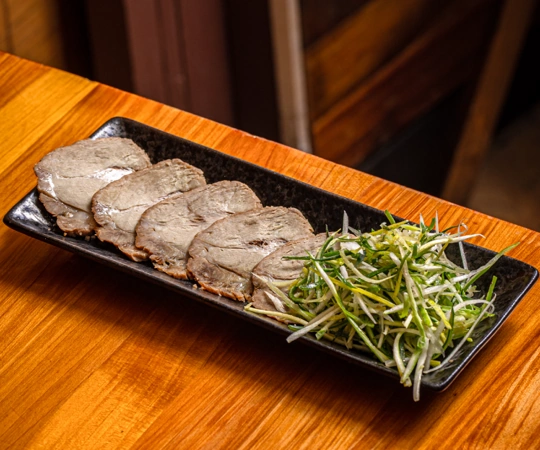 O-4, BBQ Pork and Spring Onion